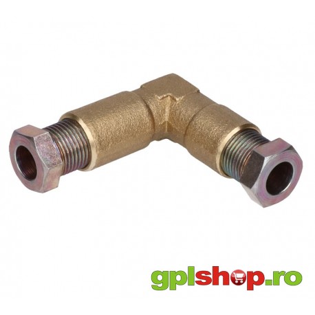 Element prelungire conducta cupru 8mm 90°